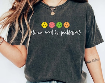 Pickleball Shirt, Pickleball Player Shirt, Funny Pickleball T-Shirt, Pickleball Game Tee, Gift for Pickleball Player, Racquetball Shirt