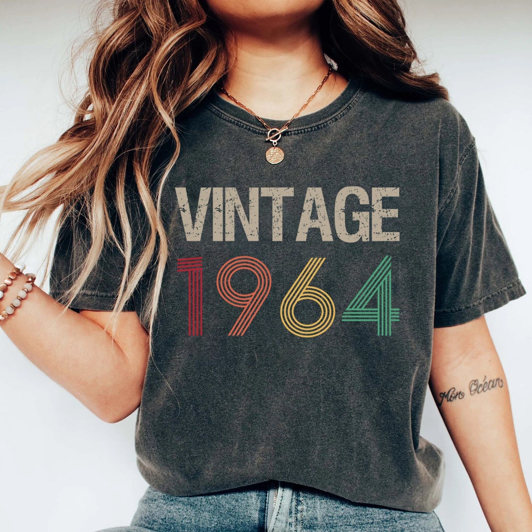 59th Birthday Shirt, Vintage 1964 Limited Edition Cassette T-shirt ...