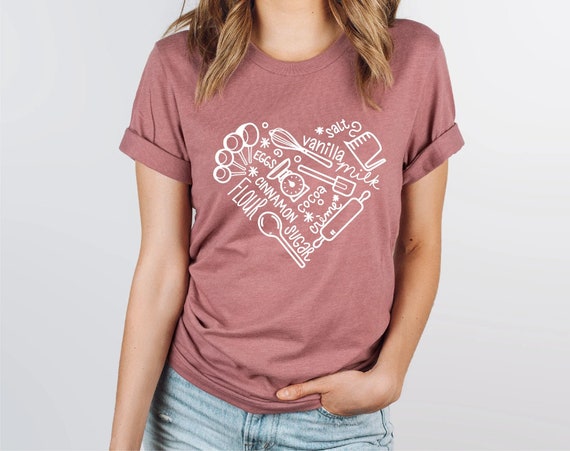 Baker Shirt - I Love Baking Tshirts Baker Shirt - I Love Baking Tshirts