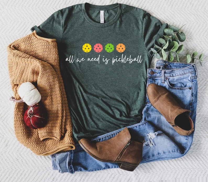 Pickleball Shirt, Pickleball Player Shirt, Funny Pickleball T-Shirt, Pickleball Game Tee, Gift for Pickleball Player, Racquetball Shirt image 3