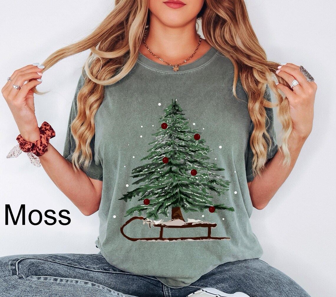 Holiday Mode Ribbed Tee - White/Cacao