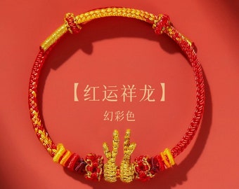 Auspicious Dragon "Fortune Unleashed" Handmade Cord