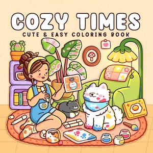 coco wyo Gemütliche Zeiten: Malbuch für Erwachsene und Jugendliche Mit Mädchen, Jungen und Haustieren in Chill-Momenten und entspannenden Zeiten zur Entspannung