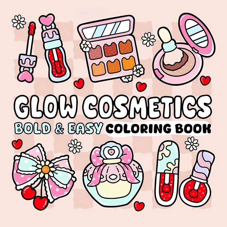 Coco Wyo Coloring Book for Adults Glow Cosmetics ,coco Wyo Glow ...