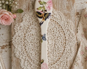 Handmade Decorative Wooden Spoon – Cottage Core Wall Décor