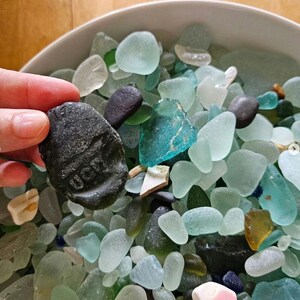 100% genuine seaglass from the Lake District West Coast Bild 10