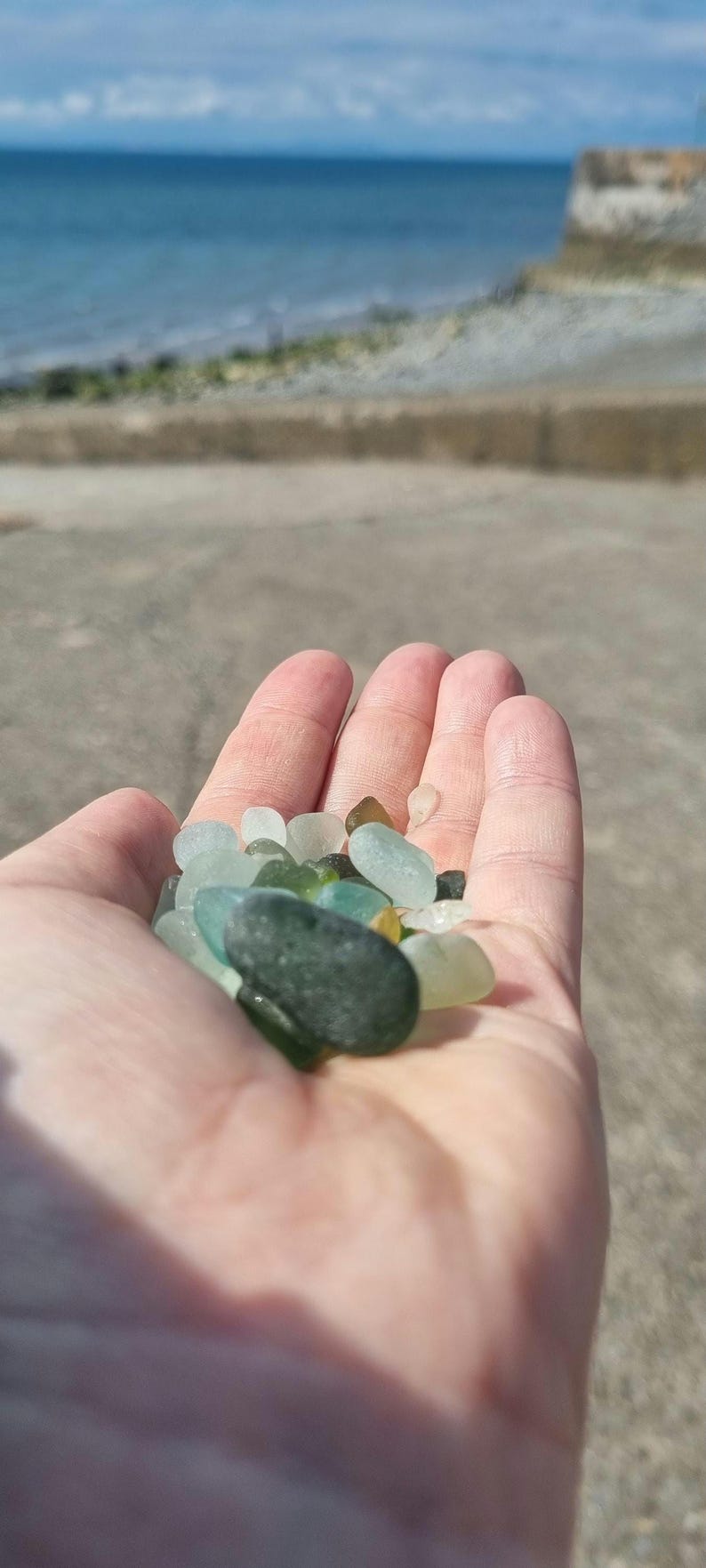 100% genuine seaglass from the Lake District West Coast Bild 3