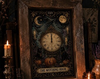 Tarot-Wandbilder zum Ausdrucken – Set mit 8 digitalen Downloads