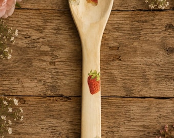 Handmade Decorative Wooden Spoon – Cottage Core Wall Décor