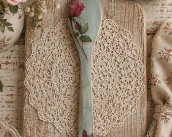 Handmade Decorative Wooden Spoon – Cottage Core Wall Décor
