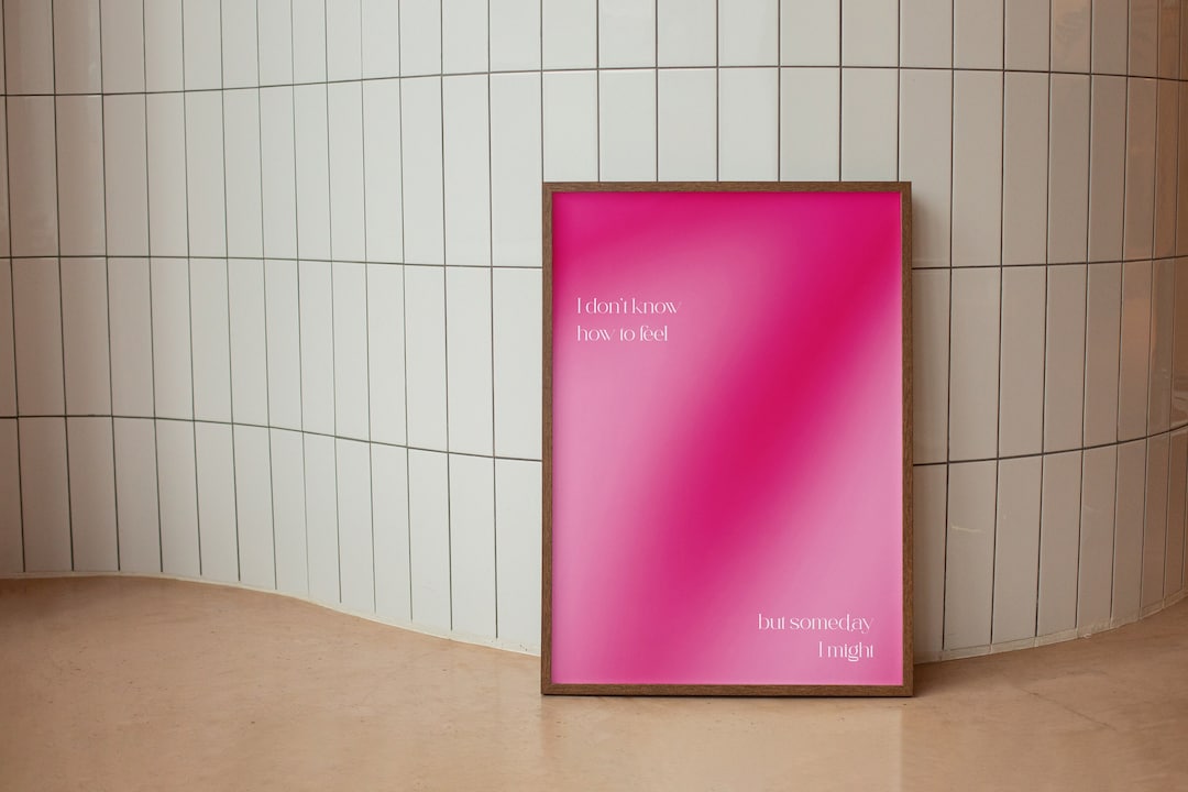 Barbie Movie Lyrics Poster | Billie Eilish Song Lyric Print | Printable