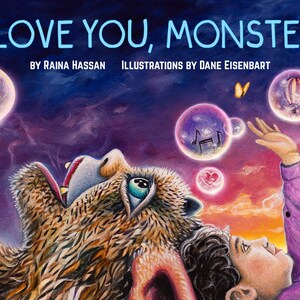 I Love You, Monster! Hardcover Book