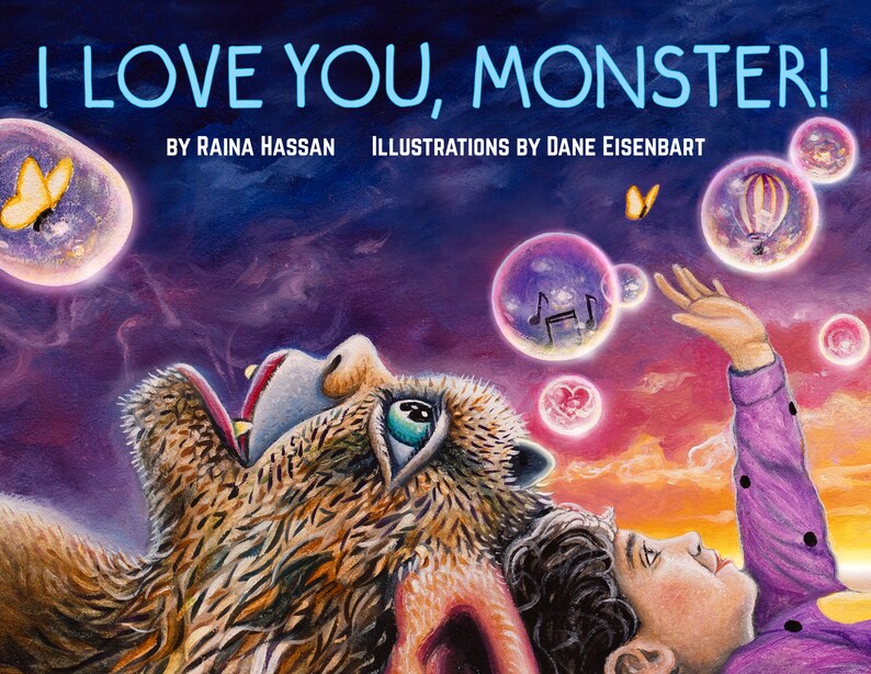 I Love You Monster Hardcover Book image 1