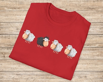 Księżniczka Diana Czarna Owca Sweter T-shirt Diana Czarna Owca Koszulka Koszula Rolnicza Księżniczka Diana Koszulka Hodowla Zwierząt Prezent Owca Miłośnik T-shirt