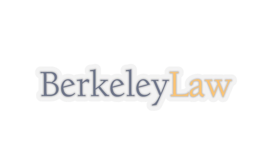 UC Berkeley Law Stickers Berkeley Law Merch Berkeley Law Etsy