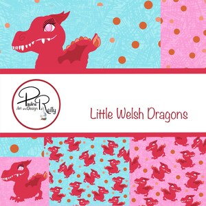 Cute Dragon, Dragon for children, Dragon print, Welsh Dragon, Wales, Welsh Art,  Draig, Paper craft, Comercial Use, Digital Download,