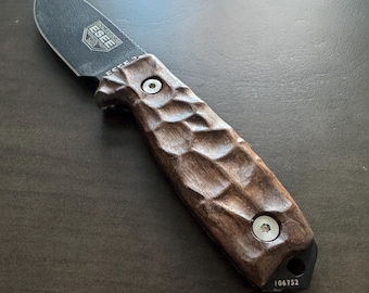 Mangos de nogal Royalcurl Cachas para cuchillo ESEE-3/4