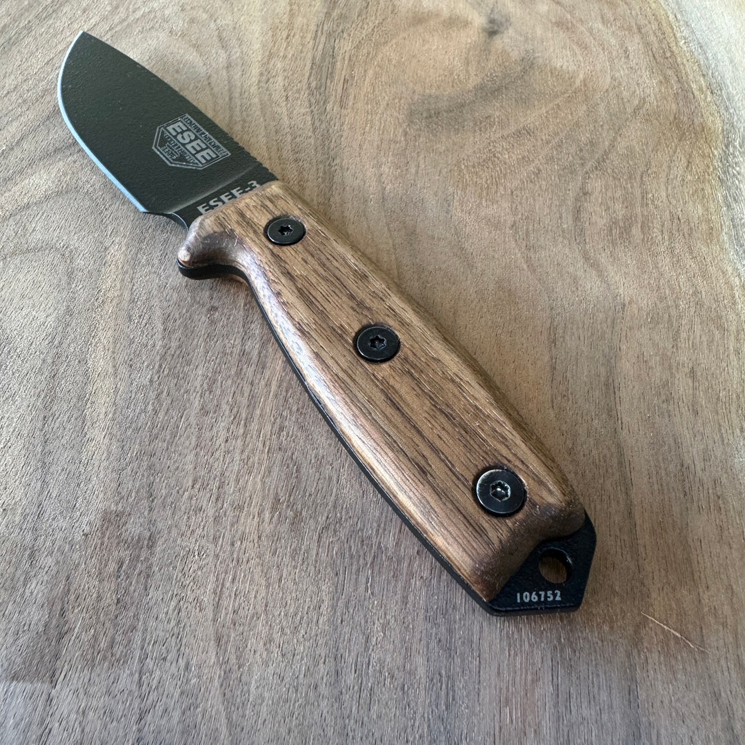 Walnut Handles Scales for ESEE-3/4 Knife - Etsy