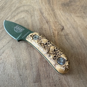 Graveguard scales compatible with ESEE Candiru knife / perfect gift / made in USA