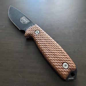 Dragonscale Walnut Knife handles Scales for ESEE-3 and ESEE-4