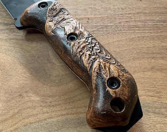 Eagle Handles Scales for Ka-Bar Becker BK2 BK7 BK9 knife