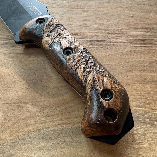 Casquillos Eagle Handles para cuchillos Ka-Bar Becker BK2, BK7 y BK9