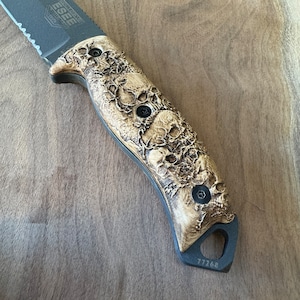 Graveguard scales for ESEE-5/6 / custom scales for ESEE-5 / perfect gift / made in USA