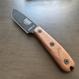 Walnut Knife handles Scales for ESEE-3/4HM