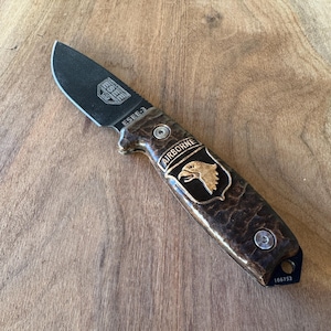Airborne scales for ESEE-3/4 / custom scales for ESEE-3/4 / perfect gift / made in USA