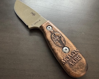 Spartan handles Scales for ESEE Izula Knife with Hardware