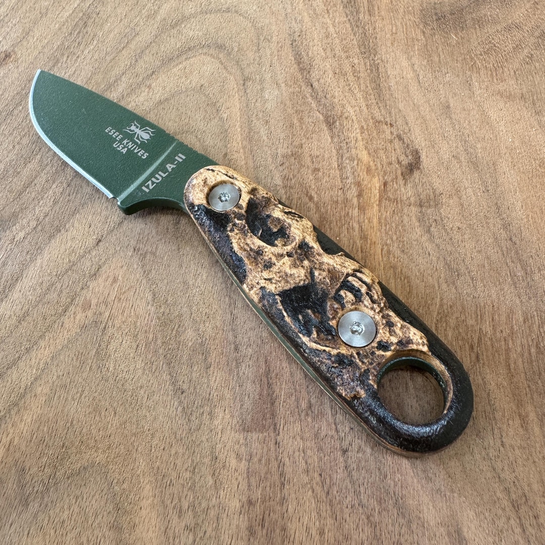 Shadowskull Handles Scales for ESEE Izula II Knife - Etsy