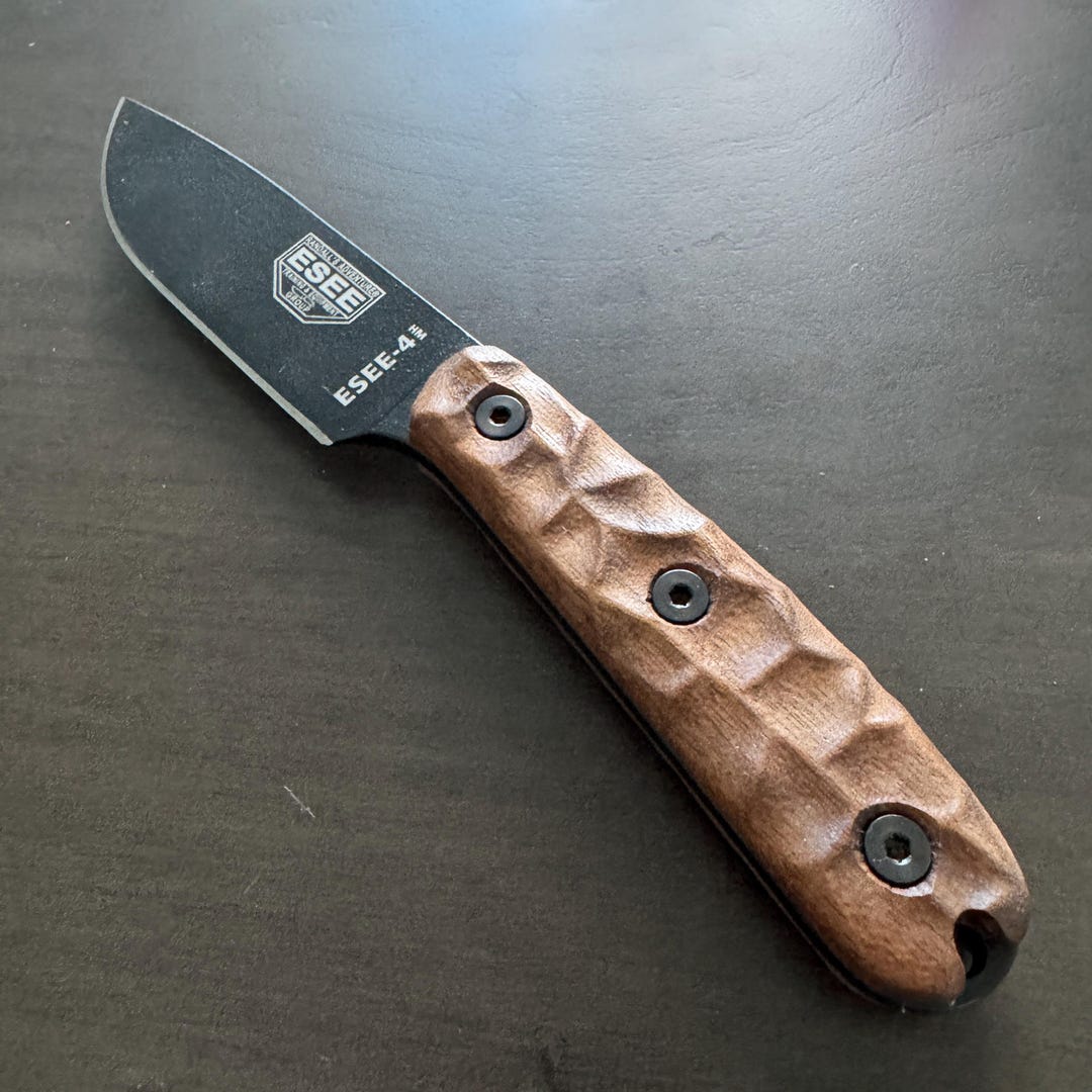 Royalcurl Walnut Knife Handles Scales for ESEE-3/4HM - Etsy
