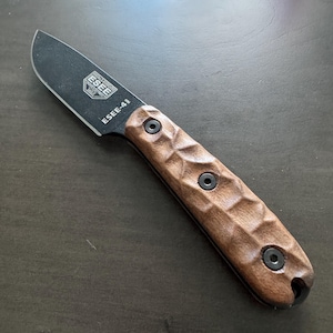 Walnut Knife handles Scales for ESEE-3/4HM