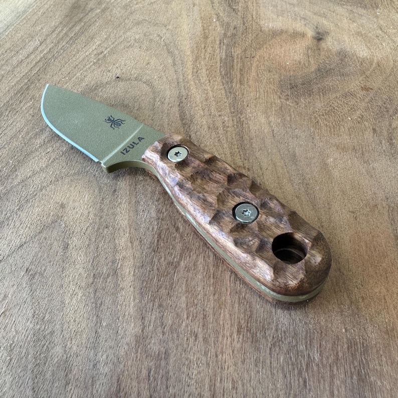 Royalcurl Walnut Handles Scales for ESEE Izula Knife - Etsy