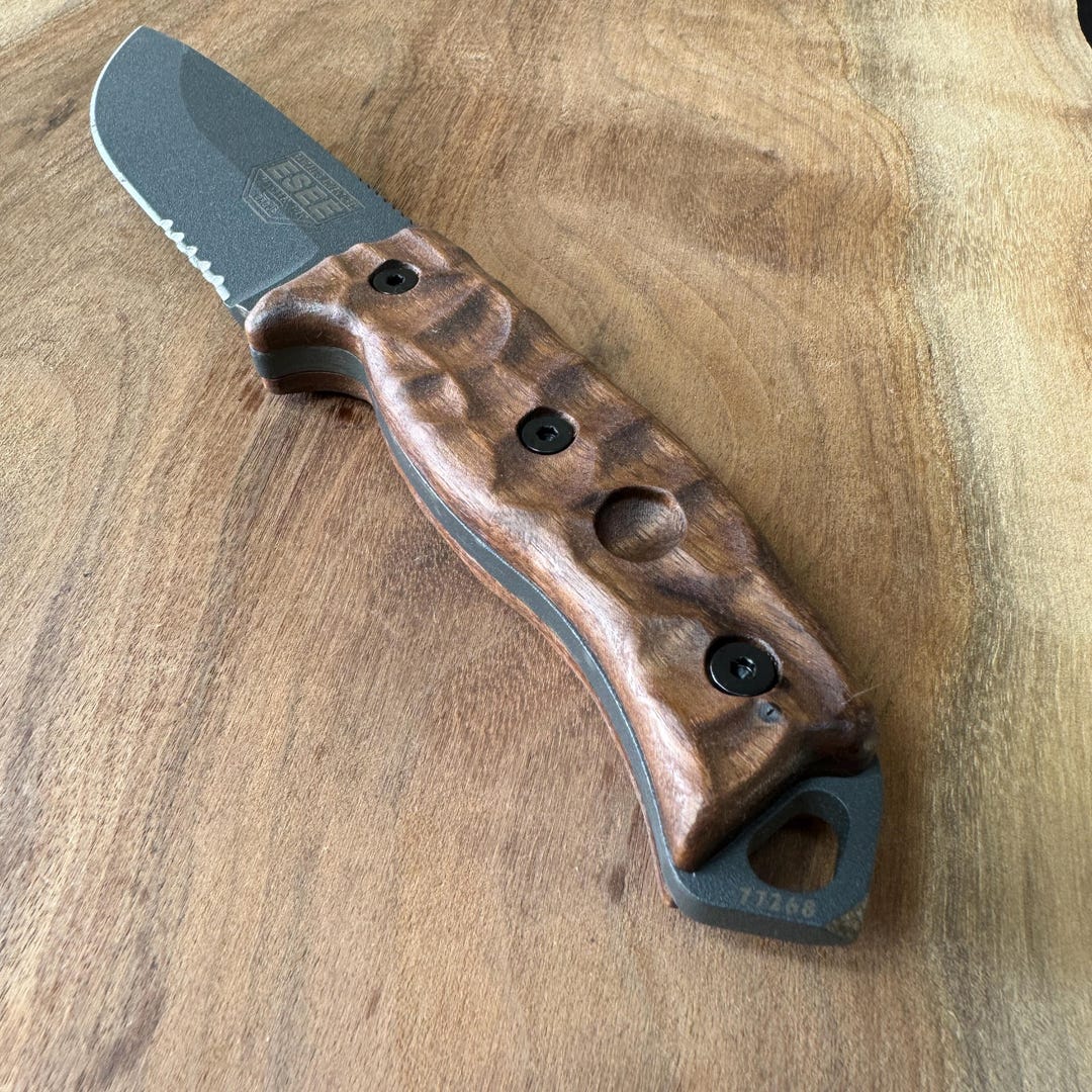 Royalcurl Walnut Handles Scales for ESEE-5/6 and RAT-5 - Etsy