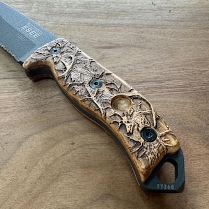 Buck&#39;s Embrace scales for ESEE-5/6 / custom scales for ESEE-5 / perfect gift / made in USA