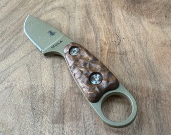 Royalcurl Walnut Handles Scales for ESEE Izula Knife