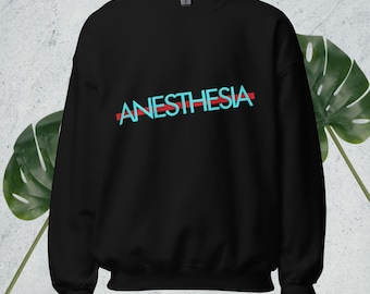 Sweat-shirt d'anesthésie confortable unisexe