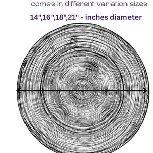 Natural, Black and Banana Leaves Abstract Raffia Wall Hanging Decor Plate Mat - Various Sizes image 7