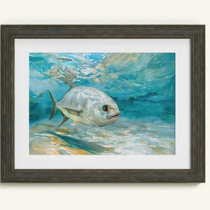 Lizenz Angeln Digitale Kunst Ocean Dekor Druckbare digitale Download Wandkunst Ästhetische Dekoration im Freien Salzwasserfliegen Angeln PNG
