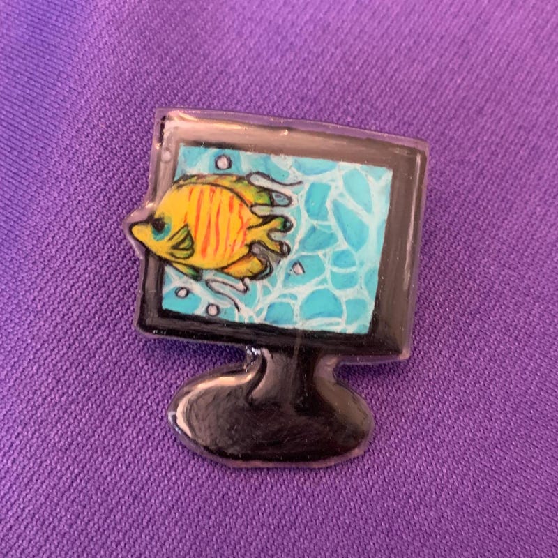 Frutiger Aero Pin Etsy