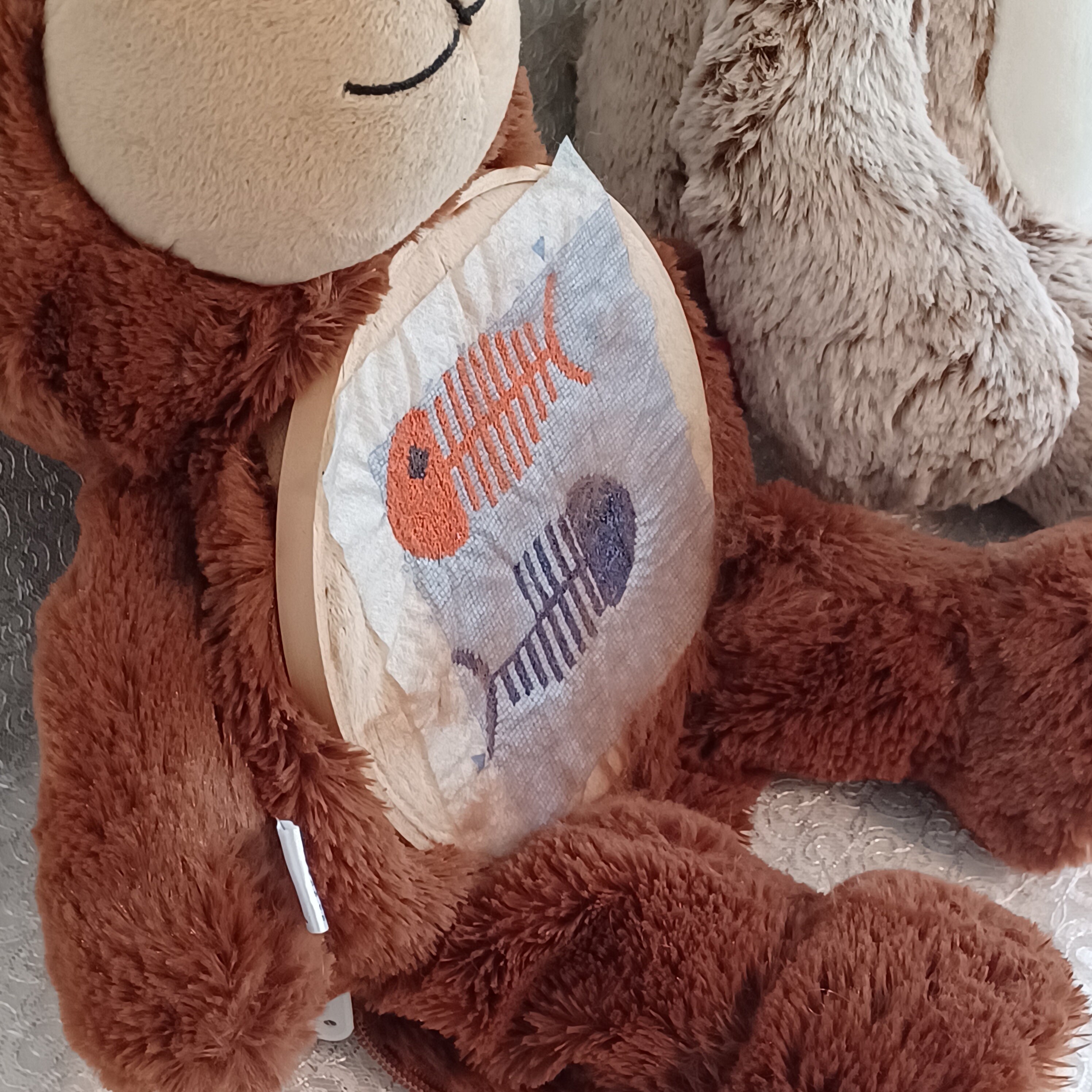 Cubbies Embroidery Blank Plush Animals / Embroidery Diy Etsy