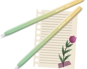 Etui na Apple Pencil: Ultracienkie, winylowe etui na cały ekran o grubości 3 M [opakowanie 2 szt.]
