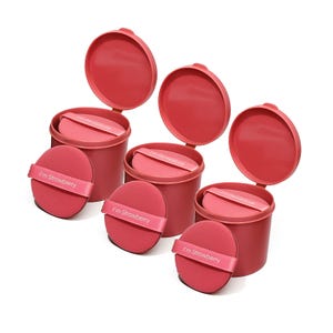 21pcs Soft Makeup Puff Set with Storage Box - 21 Rounds Puffs