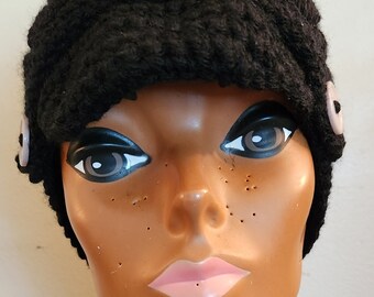 Crochet Newsboy Hat