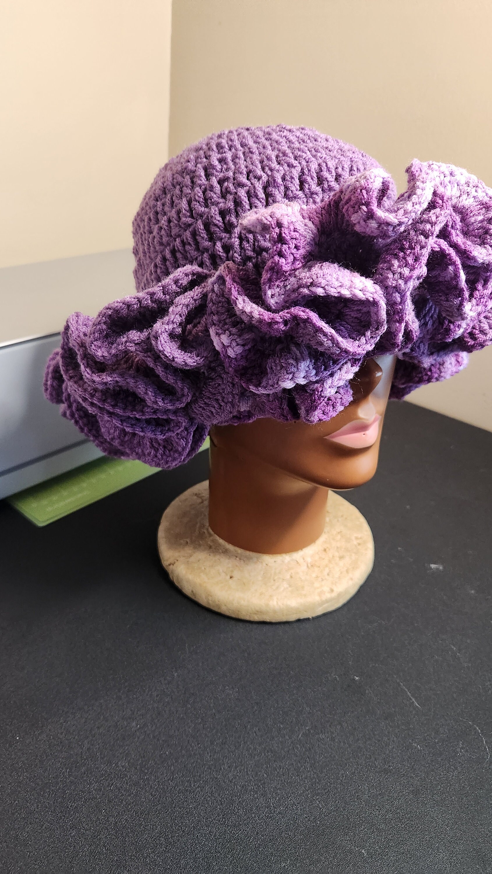 Crochet Ruffle Hat 12 - Etsy