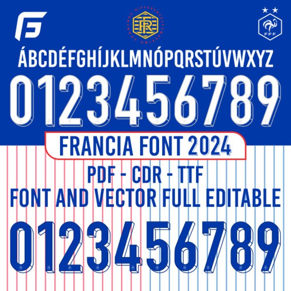 French Font - Etsy
