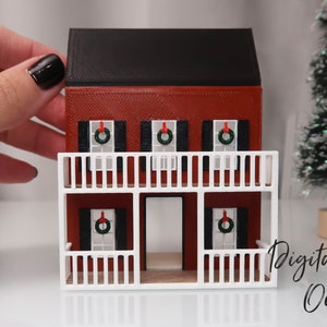 1/144 Scale Miniature Dollhouse- Digital STL File