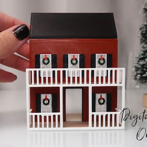 1/144 Scale Miniature Dollhouse- Digital STL File