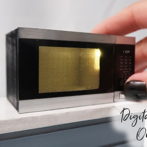1/12 Scale Miniature Microwave - Digital File